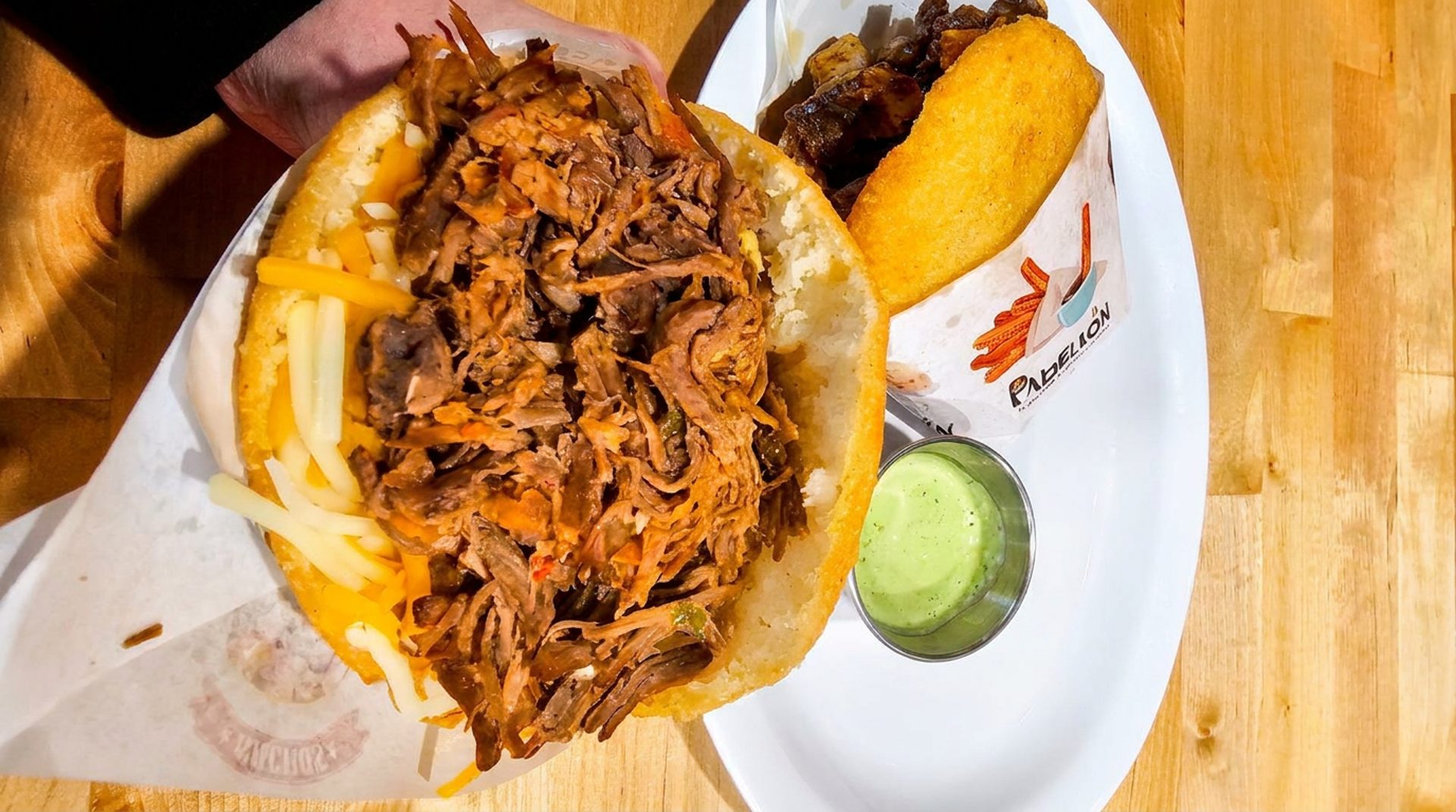 Arepas and Mexican favorites