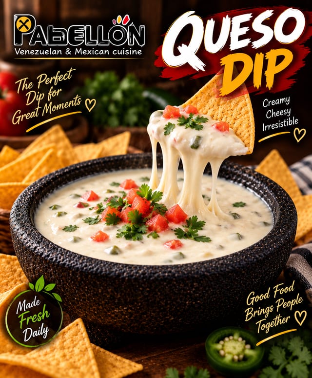 Chips and Queso.