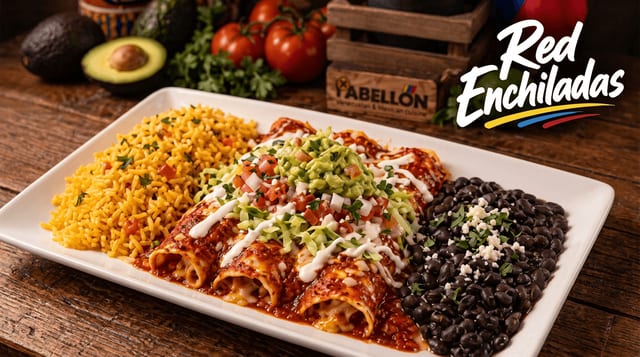 Red or Green Enchiladas.