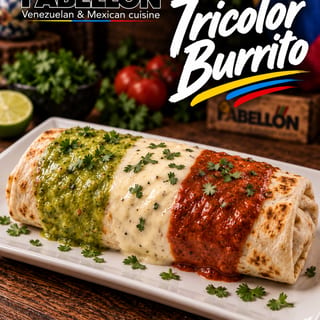 Tricolor Burrito