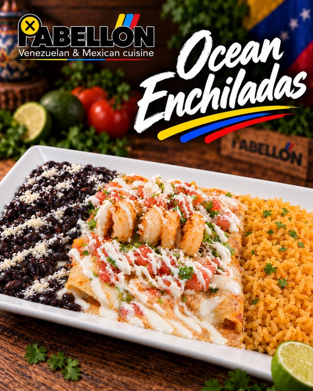 Ocean Enchiladas.