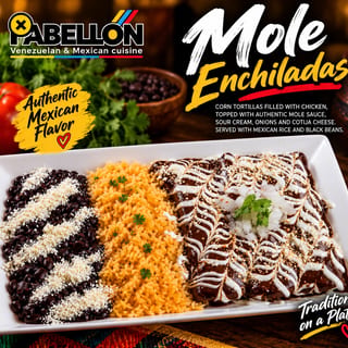 Mole Enchiladas