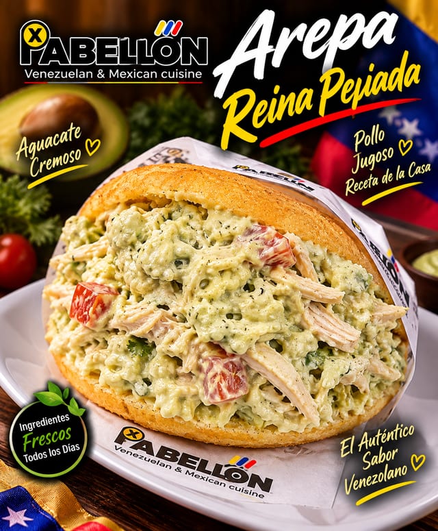 Arepa Reina Pepiada.