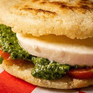 Arepa Caprese