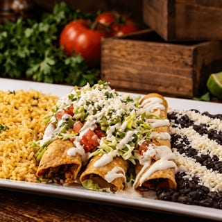 Veggie Golden Tacos