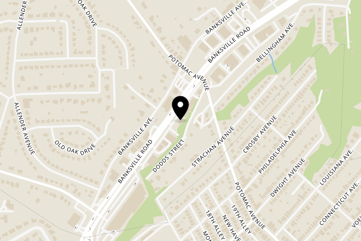 Map showing the location of Pabellon on 2957 Banksville Rd in Pittsburgh